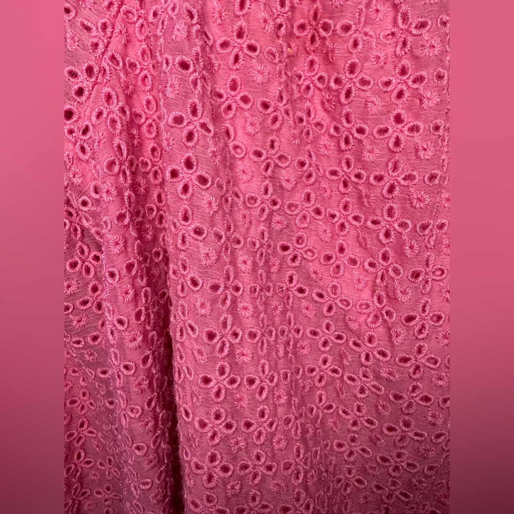 Tommy Hilfiger Pink Off the Shoulder Blouse - Picture 3 of 3